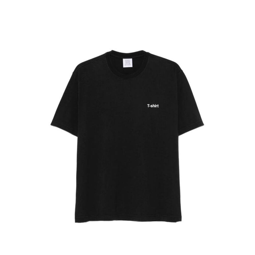Vetements Black T-Shirts & Vests - T-Shirts Men